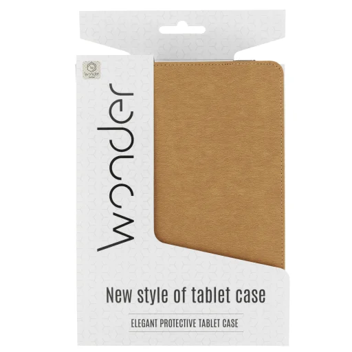 Wonder Bőr Tablet Tok 13 hüvelyk arany - 11
