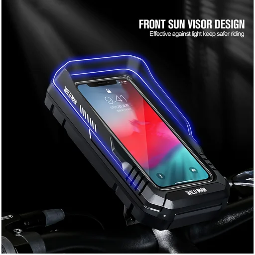 WILDMAN biciklis táska FK1 vízálló 0,5L tok - 5