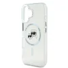  iPhone 16 Plus átlátszó Karl Lagerfeld IML K&CH Heads Metal Frame MagSafe tok thumbnail