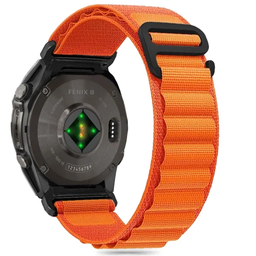 Tech-protect Nylon Pro Garmin Fenix 5x / 5x Plus / 6x / 6x Pro / 7x / 8 (51 Mm) Narancs - 1