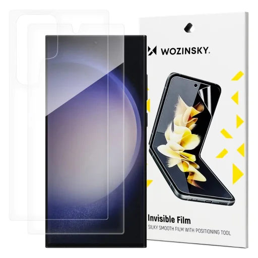 Wozinsky Láthatatlan Fólia védőfólia Samsung Galaxy S23 Ultra üvegfólia - 1