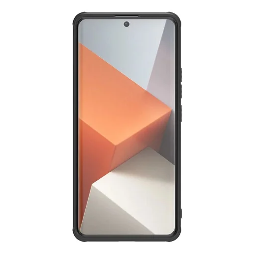 Nillkin Super Frosted Shield Pro Mágneses tok Xiaomi Redmi Note 13 Pro+ 5G-hez MagSafe - fekete - 4