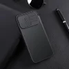 Nillkin Qin Cloth Pro Case tok iPhone 14 Pro Max kamera fedél övtok fliptok kék thumbnail