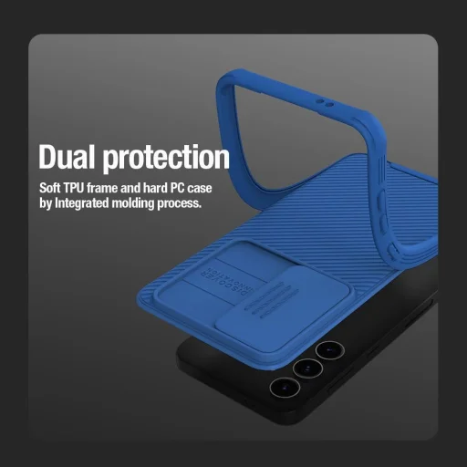 Nillkin CamShield Pro páncélozott tok kamerafedéssel Samsung Galaxy S24+ - zöld - 9