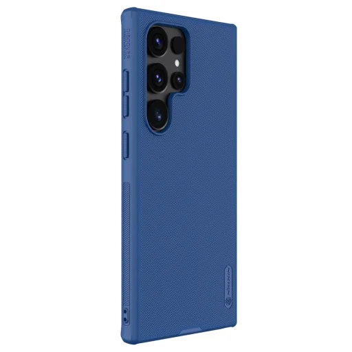Nillkin Super Frosted Shield Pro páncélozott tok Samsung Galaxy S24 Ultra - kék - 3