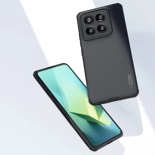 Nillkin Super Frosted Shield Pro Mágneses tok Xiaomi 14 Pro - fekete - 7