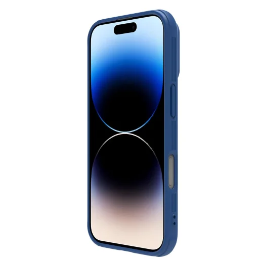 Nillkin CamShield Pro Magnetic tok iPhone 16-hoz - kék - 4