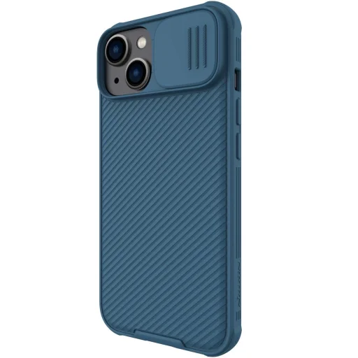 Nillkin CamShield Pro Case iPhone 14 Plus Armored Cover Camera Protector Blue - 4