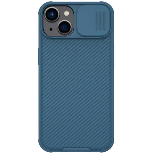 Nillkin CamShield Pro Case iPhone 14 Plus Armored Cover Camera Protector Blue - 1