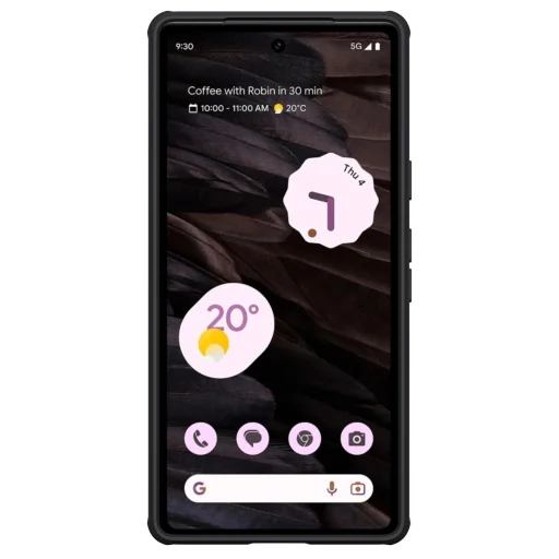 Google Pixel 7a páncélozott tok Nillkin CamShield Pro Case - fekete - 2