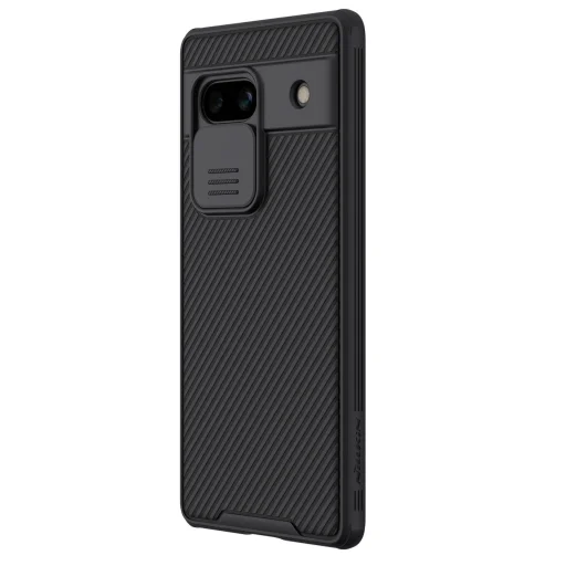 Google Pixel 7a páncélozott tok Nillkin CamShield Pro Case - fekete - 3