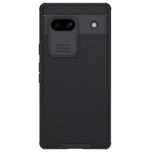 Google Pixel 7a páncélozott tok Nillkin CamShield Pro Case - fekete - 1