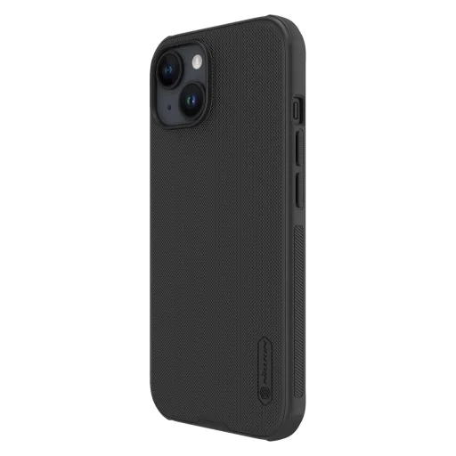 Nillkin Super Frosted Shield Pro Mágneses tok iPhone 15 - fekete - 4