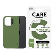 CARE by PanzerGlass Fashion tok iPhone 16 Pro 6.3" zöld/zöld MagSafe 1386