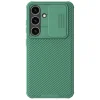 Nillkin CamShield Pro páncélozott tok kamerafedéssel Samsung Galaxy S24+ - zöld