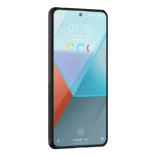 Nillkin Super Frosted Shield Pro tok Xiaomi Redmi Note 13 Pro 5G / Poco X6 5G - Fekete - 5