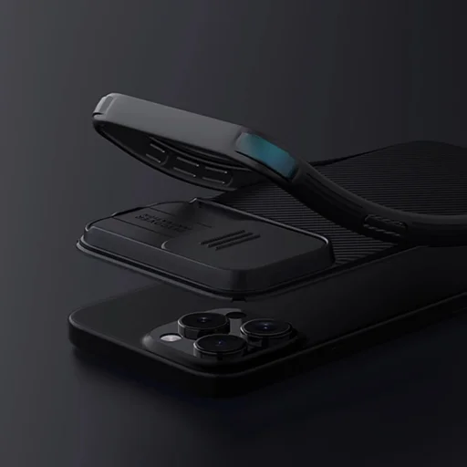 Nillkin CamShield Pro MagSafe tok iPhone 16 Pro Max-hoz - fekete - 10