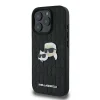  iPhone 16 Pro Max Fekete Karl Lagerfeld Monogram Karl & Choupette Head Pin tok thumbnail