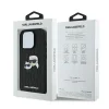  iPhone 16 Pro Max Fekete Karl Lagerfeld Monogram Karl & Choupette Head Pin tok thumbnail