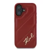  Apple iPhone 16 Piros Karl Lagerfeld Diagonal Quilted Script tok thumbnail