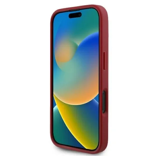  Apple iPhone 16 Piros Karl Lagerfeld Diagonal Quilted Script tok - 5