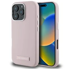  iPhone 16 Pro Max Pink Karl Lagerfeld FW Metal Plate MagSafe tok