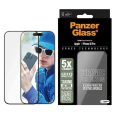 PanzerGlass Ceramic üvegfólia iPhone 16 Pro 6.3" Ultra-Wide Fit 2854