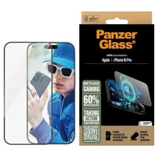 PanzerGlass Gaming üvegfólia iPhone 16 Pro 6.3" Ultra-Wide Fit 2858