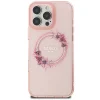  iPhone 16 Pro Max Guess IML Flowers Wreath MagSafe tok - Pink thumbnail