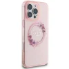  iPhone 16 Pro Max Guess IML Flowers Wreath MagSafe tok - Pink thumbnail
