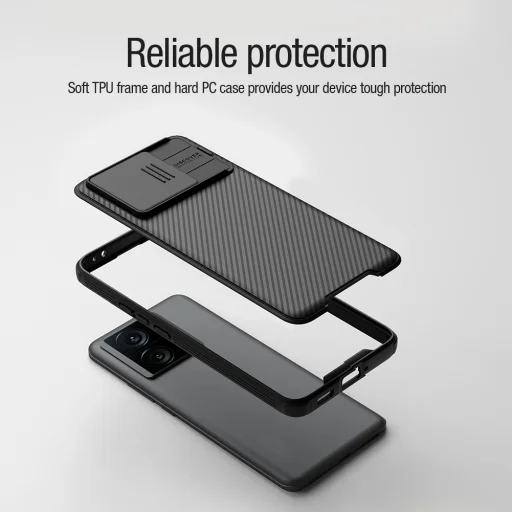 Nillkin CamShield PRO Mágneses Hard Tok Xiaomi 13T/13T Pro, fekete - 6