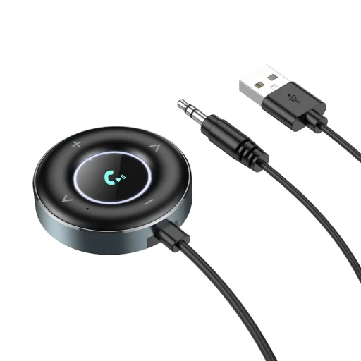 Borofone Audio Bluetooth Receiver vevő AUX BC58 Gamble szürke - 6