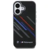  iPhone 16 Fekete Eredeti BMW Motorsport IML Random Csíkos BMHCP16S23HTRAK tok thumbnail