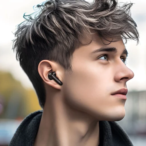 Borofone TWS Bluetooth Fülhallgató FQ1 Shine fekete - 3