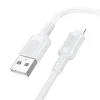 Borofone Cable BX111 Feliz - USB to Lightning - 2,4A 1 méter fehér thumbnail