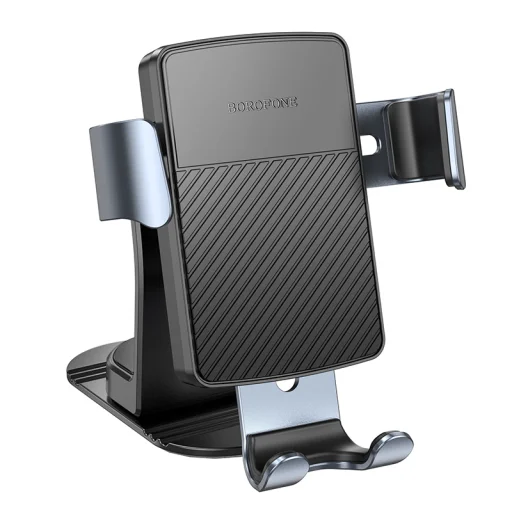 Borofone autós tartó BH119 kifinomult gravitációs, ragasztható talp fekete - 4