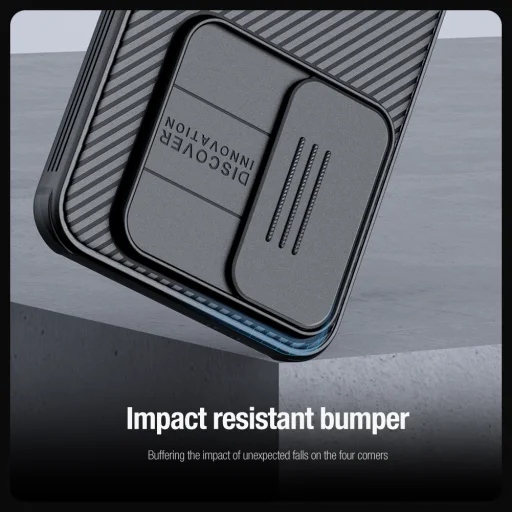 Nillkin CamShield PRO Hard tok Samsung Galaxy S24 FE Fekete - 5