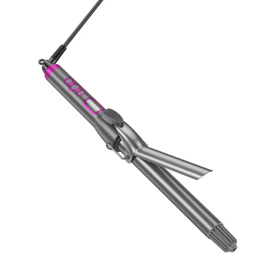 HOCO elektromos-kézi hajgöndörítő digitális kijelzővel HP43 szürke - 6