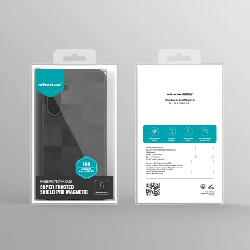 Nillkin Super Frosted PRO Mágneses Hátlap Tok Samsung Galaxy S24 FE Fekete - 10