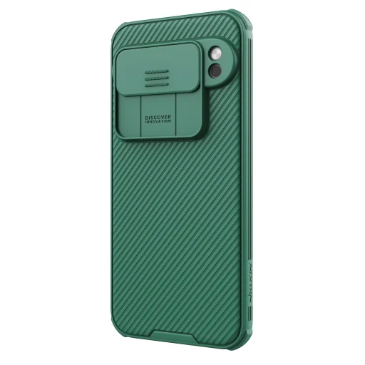 Nillkin CamShield PRO kemény tok Google Pixel 9 Pro XL-hez - Mélyzöld - 2