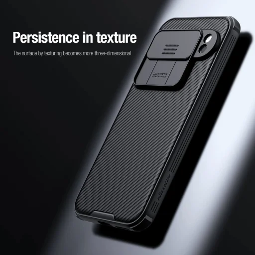 Nillkin CamShield PRO kemény tok Google Pixel 9 Pro XL-hez - Mélyzöld - 6