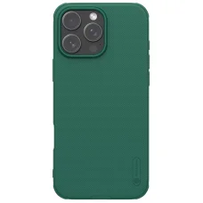 Nillkin Super Frosted PRO hátlapi tok Apple iPhone 16 Pro Sötétzöld