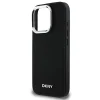  iPhone 16 Pro Fekete DKNY Plain Silver Logo MagSafe tok thumbnail