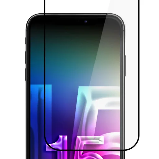 Apple iPhone 15 Pro - 3mk Comfort Set 4 az 1-ben tok és üvegfólia - 6