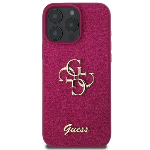  iPhone 16 Pro Lila Guess Glitter Script Big 4G tok - 3