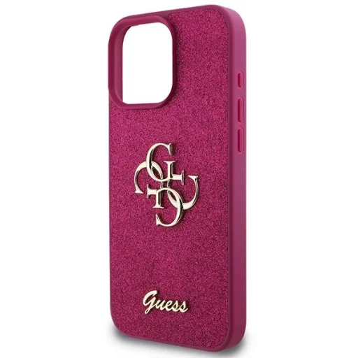  iPhone 16 Pro Lila Guess Glitter Script Big 4G tok - 6