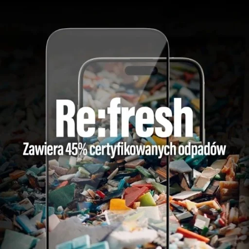 PanzerGlass Re:fresh üvegfólia iPhone 15 Plus-hoz pozicionálóval - 3