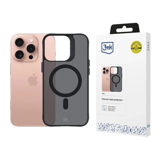 Apple iPhone 16 Pro - 3mk Smoke MagCase tok - 1
