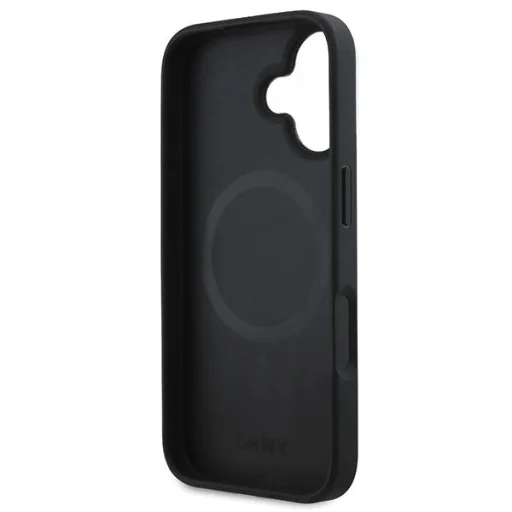  Apple iPhone 16 Plus Fekete DKNY Kockás Mintás Magsafe tok - 7