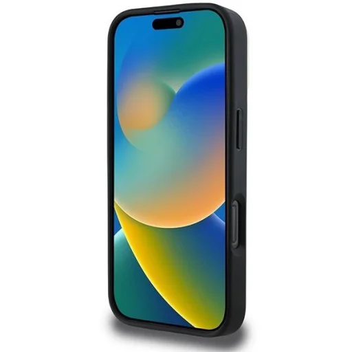  iPhone 16 Pro Fekete DKNY Kockás Minta MagSafe Tok - 5